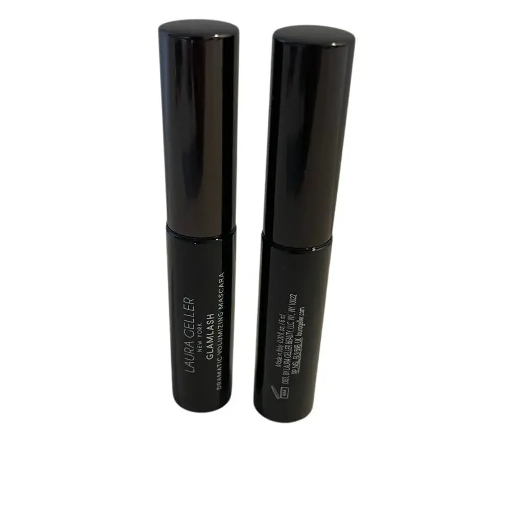 Laura Geller Mascara GlamLash dramatic Volumizing mascara duo black .20 fl oz nw